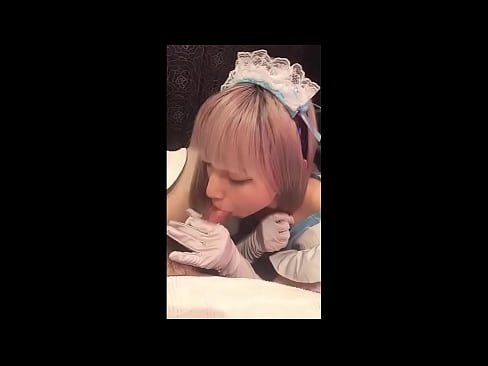 ❤️ Японскі ідал [маюка], французскі касцюм пакаёўкі, частка 1, мінет і дрочка з ласьёнам Порна-відэа у нас ❌❤